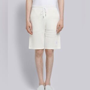 Thom Browne 4-BAR HONEYCOMB PIQUÉ SWEATSHORT 0 XS